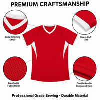 Uniforme de Fútbol Personalizado al por Mayor, 100% Poliéster, Transpirable, de Secado Rápido, Elástico y Ligero, Conjunto de Ropa Deportiva para Entrenamiento