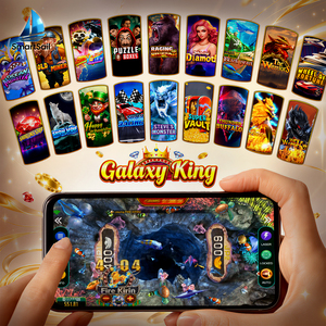 Logiciel d'application mobile de jeu de pêche en ligne pour 8 joueurs, avec jeux de bobines verticales Galaxy King, Golden Panda, Dragon, Kirin - Product Image 1