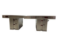 Chaise de bureau Aviator de luxe rétro industrielle en aluminium pour la maison, le bureau, les réunions et les conférences