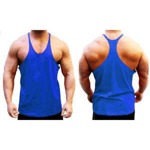 BODYSMART Men's Regular Fit <b>String</b> Workout Tank <b>Top</b> - Product Image 5