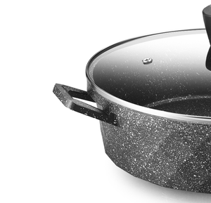 High Quality <strong>Frying</strong> <strong>Pan</strong> <strong>Grill</strong> Polished Casting Aluminum Ceramic Nonstick <strong>Enamel</strong> <strong>Frying</strong> <strong>Pan</strong> for Cooking - Product Image 2