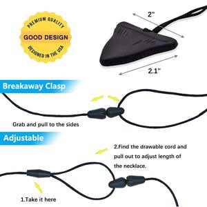 Collana da Masticare a Forma di Dente di Squalo Senza BPA, Collana Masticabile in Silicone per Bambini - Product Image 5