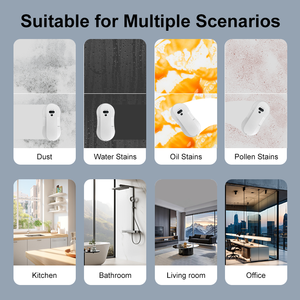 Robot de nettoyage de vitres de bâtiment exclusif, modes sec et humide pour de multiples scénarios - pour hôtels, voitures, outil de lavage de vitres très vendu - Product Image 4