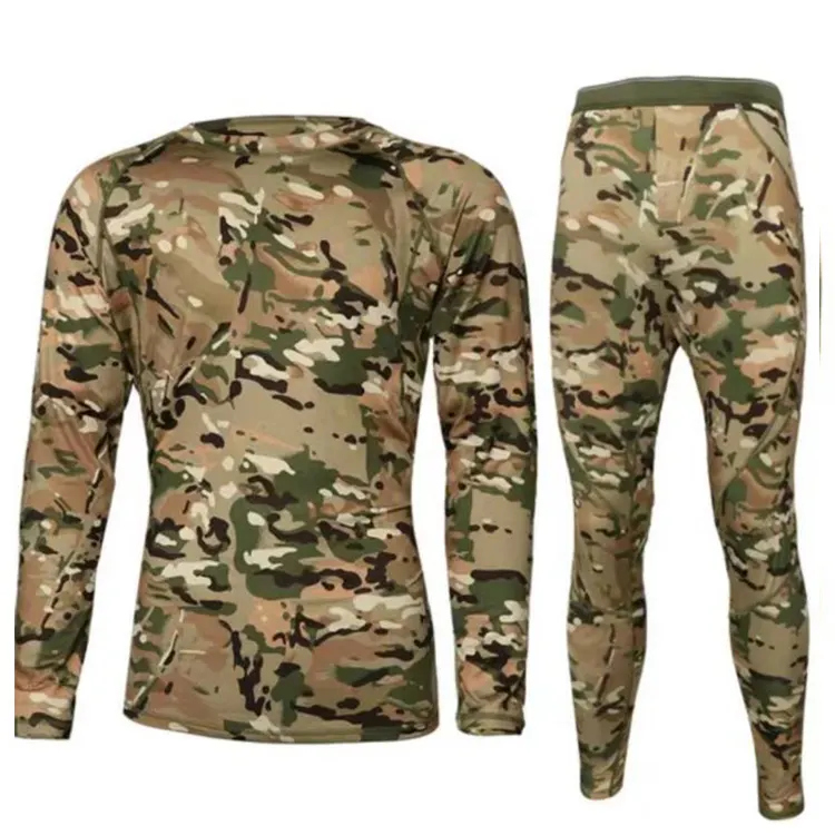 Herbst Winter Herren Thermo Unterwäsche Set Herren Long Johns Sport Quick Dry Tactical Fleece Thermo Unterwäsche