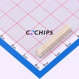 HC-GH-20PWT-05 Wire-to-Board Pin Header SMD,P=1.25mm,Horizontal Mount Connector 1x20P 1.25mm Horizontal Mount GH - Product Image 2