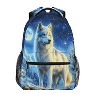 Mochila Escolar con Estampado de Gato en Acuarela y Logotipo Personalizado al por Mayor, Linda Mochila de Animales para Adolescentes, Unisex, con Cierre, para Viajes