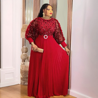 H&D 2025 Nouvelle Arrivée Robe de Luxe pour Femme pour Soirée Mode Vêtements Africains Robes Décontractées