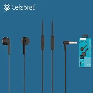 YISON 3.5mm Premium kulaklık kulaklık kablolu kulaklıklar G6 Mic ile kulak Stereo kulaklık telefon için