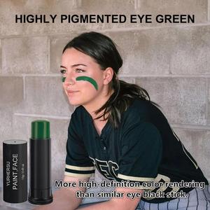 Yurhersu ไม้ทารอบดวงตาสีดำ3สี, สีดำป้องกันแสงสะท้อนกันน้ำ - Product Image 4