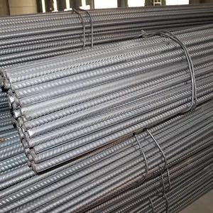 China Supplier TMT Steel Rebar 16mm Iron Rods Construction HRB400 Grade Per Ton Offering Bending Cutting Welding Services