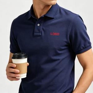 Polo RL personnalisé <span class=keywords><strong>blanc</strong></span> <span class=keywords><strong>pur</strong></span> et noir pour homme et femme, tricoté, vierge, pour broderie et impression de logo de <span class=keywords><strong>golf</strong></span> - Product Image 3