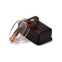 Nouvelles Lunettes de Presbytie Pliables Portables Anti-Lumière Bleue Double Usage Homme et Femme à Monture Métallique 2025