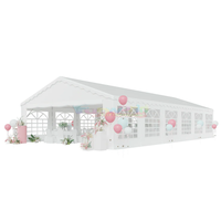 Tente de fête imperméable résistante aux intempéries, blanche, Carpas Para Eventos Pe Marquee, pour mariage en plein air, tente pour grands événements d'entreprise
