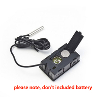 Mini capteur de température LCD, thermomètre numérique pour voiture, hygromètre, mesure de la température intérieure et extérieure, instruments de mesure de l'humidité