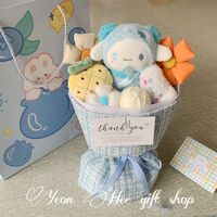 Buket Boneka Hadiah Hari Valentine, Boneka Bunga Buatan Tangan untuk Hadiah Anak Perempuan dan Sahabat Terbaik