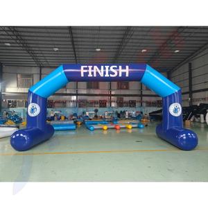 Gerbang Tiup PVC Tahan Air dan Awet untuk Finish Line Marathon, Pameran, dan Promosi dengan Blower - Product Image 5