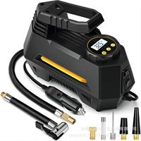 Pompa Pengisi Ban Mobil Truk Motor Portabel 12V Cerdas Otomatis Pengisian Daya USB-C Daya Tinggi Pengisian Cepat 100W Digital