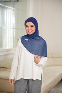 Hiyab Ceruty de Pashmina Suave Instantáneo con Rayón Elástico y Spandex para Uso Diario y Deportivo - Product Image 4