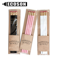 Nouvel an 2022, ensemble de crayons en Graphite inspirants, mots amusants, articles promotionnels d'entreprise, ensemble de crayons personnalisés