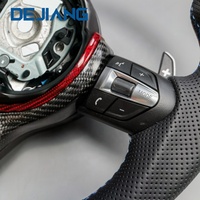 Volant sport en fibre de carbone pour BMW M2 M3 M4 M5 M6 X5M F30 F10 F20 F35 F22 F18 F07 F01 E90 E92 E88 E70 E71 E80