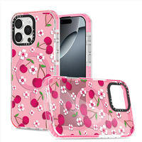 Étui de téléphone magnétique DYL personnalisé, motif floral girly, antichoc, IMD TPU+PC, style urbain, pour iPhone 17 Pro Max