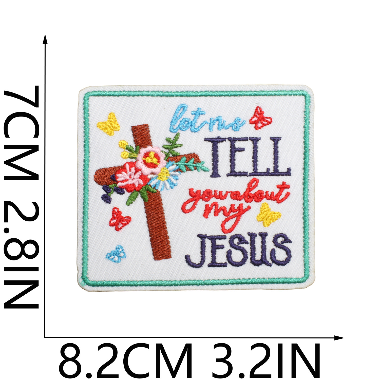 3-my Jesus--white+green