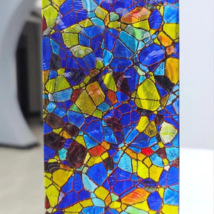 Verre YBANG-Décoration en verre d'art peint sur mesure Grossiste d'ingénierie en verre <span class=keywords><strong>Tiffany</strong></span> dédié - Product Image 2