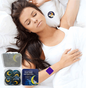 Kimyasal ve ilaç ücretsiz, Melatonin nazik aromaterapi uyku yağı boncuk uyku yardım yamalar stres giderici uyku yama - Product Image 1