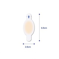 Patch de talon en plâtre hydrocolloïde imperméable à l'eau avec différentes formes disponibles pour les fabricants au choix