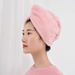 <span class=keywords><strong>Toalla</strong></span> de pelo de <span class=keywords><strong>microfibra</strong></span> de 25x65cm de secado rápido supersuave para mujer, técnicas tejidas en forma de rollo con logotipo personalizado para niñas - Product Image 1