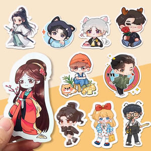 Plaque de présentation personnalisée en PVC holographique avec forme et paillettes, pour décoration de cadeaux d'anime, marque Guangdong Logo - Product Image 4