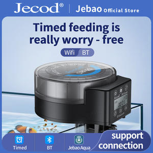 Jebao Drf-Serie Intelligente Automatische Plastic Aquarium Visfeeder Digitale Display Afstandsbediening Getimed Kwantitatief Voedsel - Product Image 2