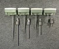 Sonde de température d'eau par immersion durable de type Pt100, sonde en acier inoxydable, boîtier en plastique, OEM/ODM, protection IP54