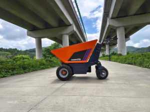 Antspower 2026 CE-Zertifizierter Batteriebetriebener Elektrischer Transportwagen 4-Rad Mini-Hofkipper Lader - Product Image 5