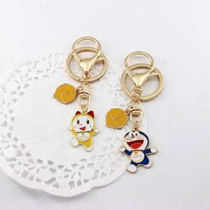 Porte-clés en alliage métallique Manga Chine Doraemon avec design personnalisé pour sac d'école pour enfants - Product Image 3