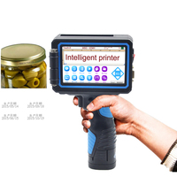 Imprimante de code de lot à jet manuel thermique portable la plus vendue tij numéro de lot date d'expiration machine d'impression de logo pour bouteilles