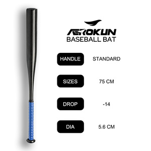 Bâton <span class=keywords><strong>de</strong></span> softball en fibre <span class=keywords><strong>de</strong></span> carbone pleine, jeux professionnels en plein air et en salle, texture en fibre <span class=keywords><strong>de</strong></span> carbone, bâtons <span class=keywords><strong>de</strong></span> <span class=keywords><strong>baseball</strong></span> - Product Image 4
