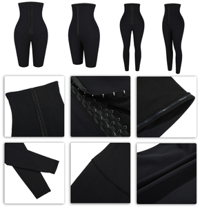 HEXIN regolabile 3 ganci a vita alta Yoga pantaloni Leggings donna vita Trainer <span class=keywords><strong>corsetto</strong></span> Leggings - Product Image 3