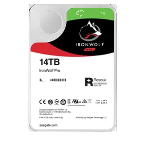 Iron Wolf Pro 14 Tb Raid Interne Harde Schijven 7200 Rpm Sata 6 Gb/s 3.5 Inch Rpm 256Mb Cache Hdd Voor Nas Monitoring St14000ne0008