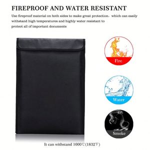 Wholesale Waterproof and Fireproof File Folder <b>Bag</b> Safe Storage for Filing Products - Product Image 3