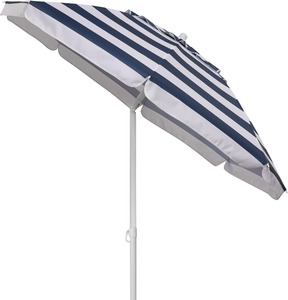 Parasols de plage légers et compacts à rayures imprimées personnalisées, prix d'usine, vente en gros, protection UPF+50, faciles à transporter, <span class=keywords><strong>avec</strong></span> logo - Product Image 3