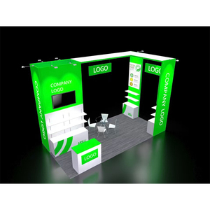 Exhibición de feria comercial portátil de lujo de Tianlang 10x10 Estantes de stand modernos Soporte de tensión de ajuste rápido Equipo de feria comercial al mejor precio - Product Image 6