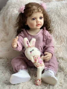 Trucco tavolo di vanità Dool occhi di sicurezza giochi di scimmia Dis Ney principessa americana Juguetes Para Ninas Reborn Doll - Product Image 2