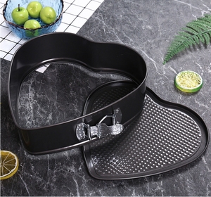 Moule à gâteau en acier inoxydable en forme de cœur, antiadhésif et amovible, pour usage professionnel en <span class=keywords><strong>boulangerie</strong></span> (vente en gros) - Product Image 6