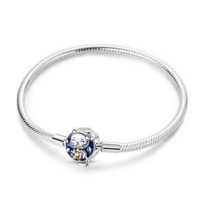 Amuleto de Plata con Zirconia de Moda Europea y Americana, Diseño Vintage Abierto para Mujer, Chapado en Plata, Forma de Corazón, Uso Diario - Product Image 5