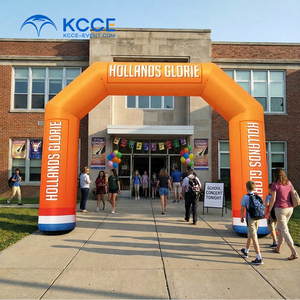 Kcce ngoài trời Tùy Chỉnh in ấn PVC <span class=keywords><strong>Inflatable</strong></span> vòm cổng khuyến mại bắt đầu quảng cáo sự kiện inflatables với máy thổi khí - Product Image 1