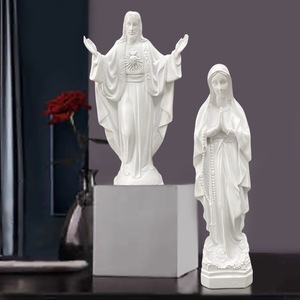 Statue Notre-Dame de <span class=keywords><strong>Lourdes</strong></span>, figurine de la Vierge Marie, ornement pour la décoration de la maison, articles religieux catholiques - Product Image 2