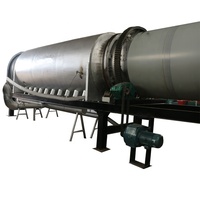 Four de carbonisation le plus petit et le plus compact, de type rotatif continu, pour la production de charbon de bois sans fumée à partir de sciure de bois et de biomasse