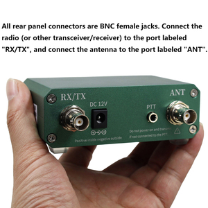 Amplificateur filtre à ondes courtes avec gain réglable de 0 à 30 dB, modes transmission et bypass pour radioamateurs et écoute des ondes courtes (SWL) - Product Image 4