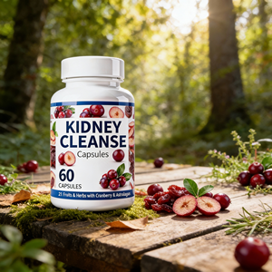 Suplemento Herbal para el Riñón con Extracto de Arándano y Astrágalo, Cápsulas Veganas Naturales Puras - Product Image 2